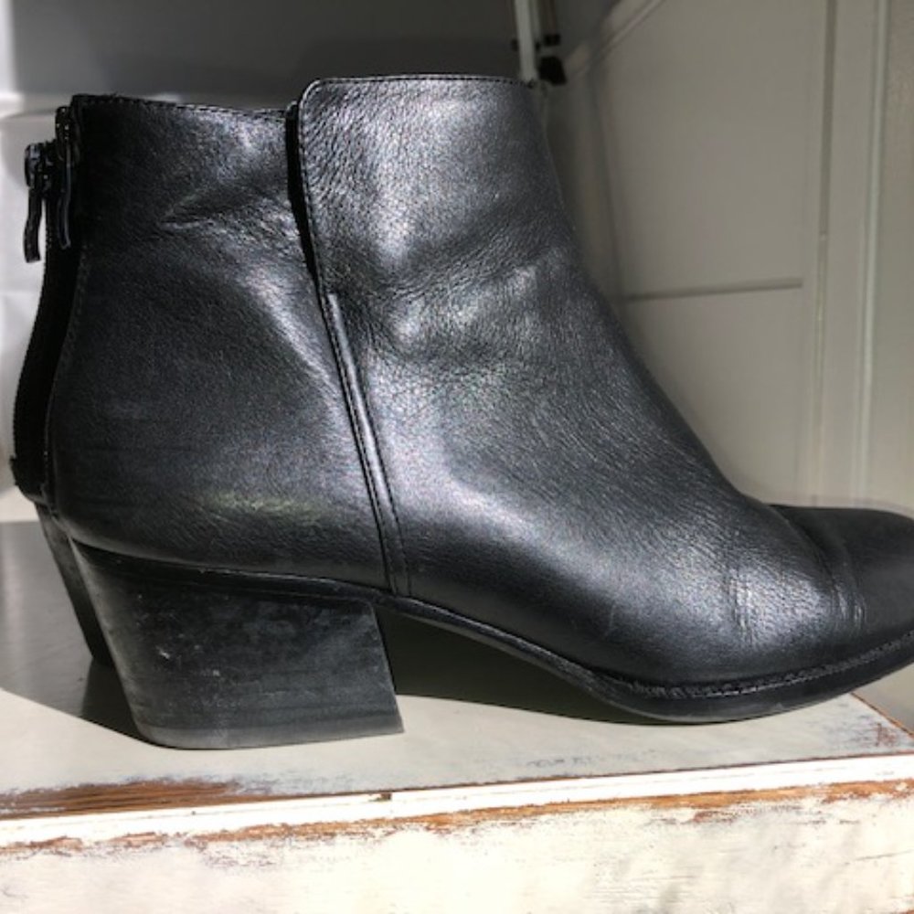 Antonio Melani Bootie Black Leather - Picture 2 of 11